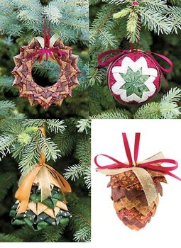 No-sew ornament patterns for Christmas and decorating
