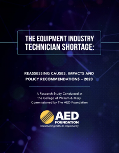 The Equipment Industry Technician Shortage The Aed Foundation