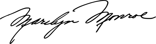 File:Marilyn Monroe Signature.svg