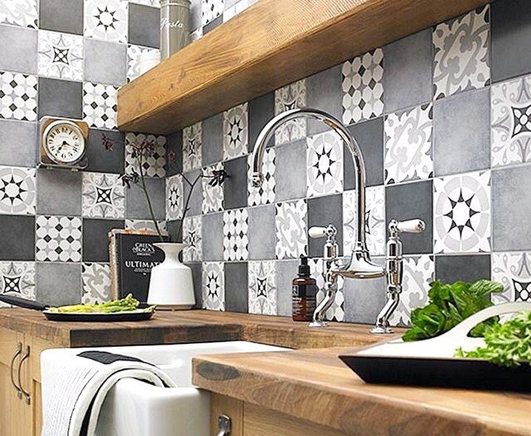 Top Ide 17 Keramik  Hiasan  Dinding  Dapur