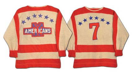 New York Americans 1935-36  jersey, New York Americans 1935-36  jersey