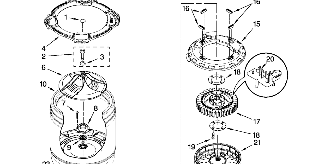 Whirlpool Cabrio Platinum Washer Parts Diagram General Wiring Diagram