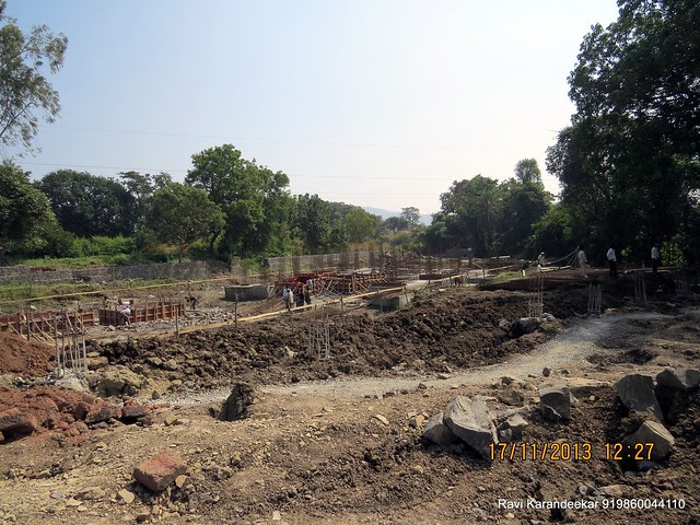 Construction has begun - Visit Amit Rujuta Ventures' "Gloria" 1 BHK 1.5 BHK 2 BHK Flats at Nande near Hinjewadi on Pirangut Nande Road Taluka Mulshi District Pune 412115