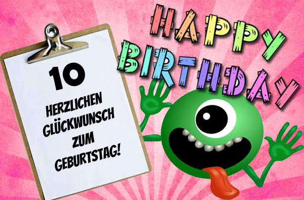 Glückwünsche Zum Geburtstag Kind 10.jährige Gunel Darzada