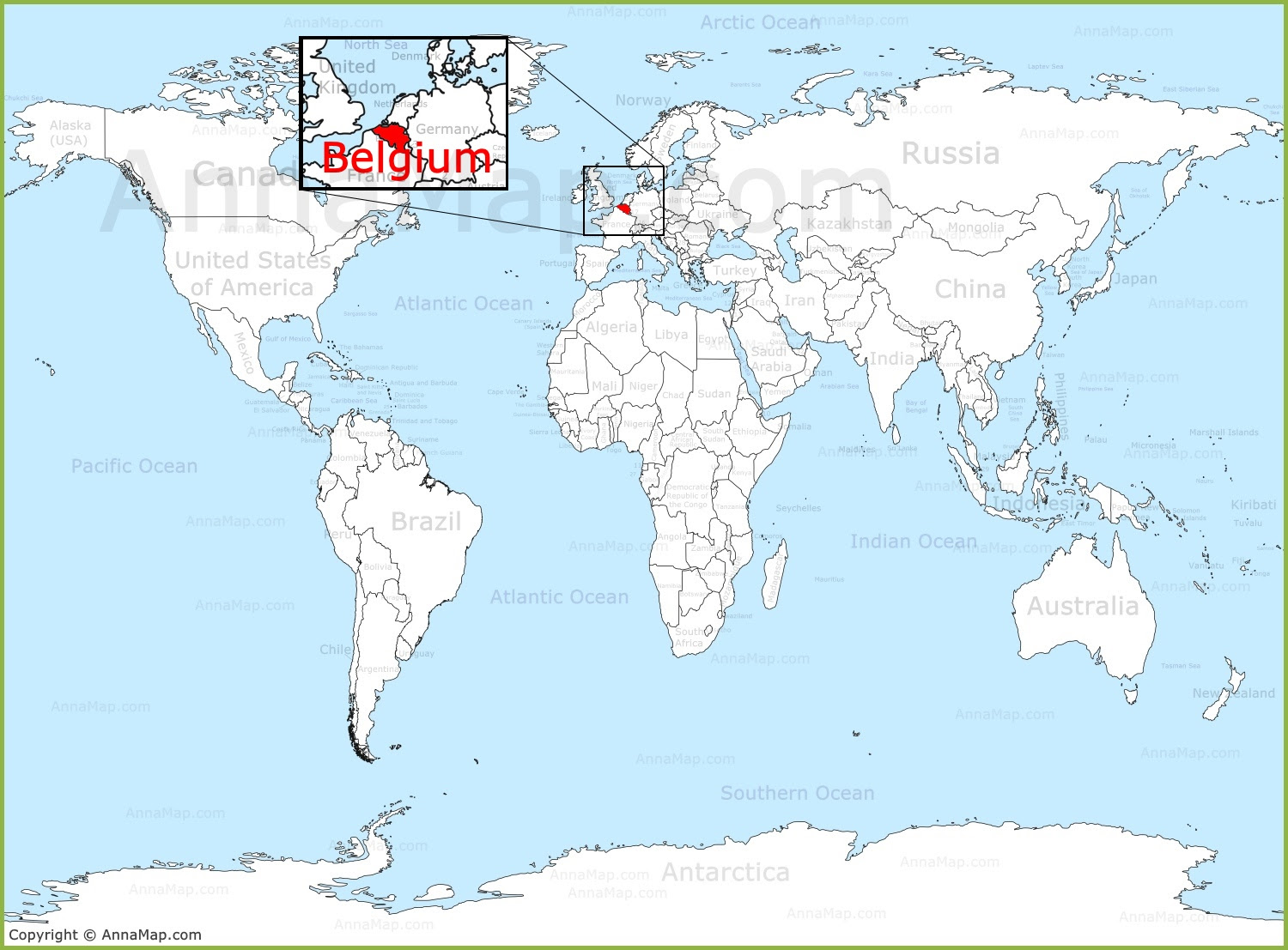 Where Is Belgium Located On The World Map Map