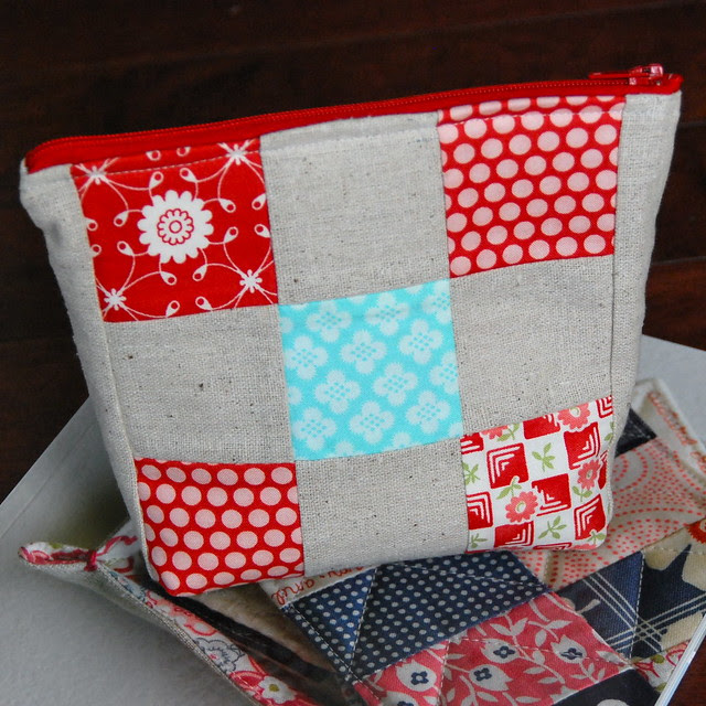 Patchwork Pouch {side b}