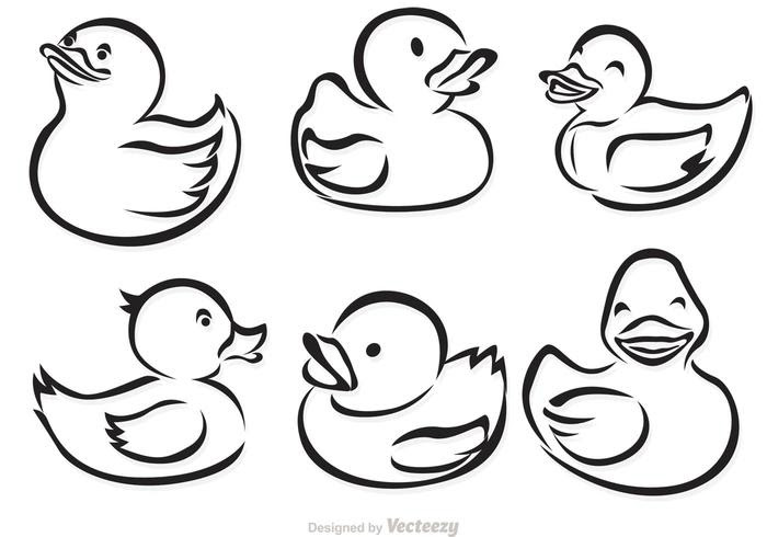 How To Draw A Rubber Ducky