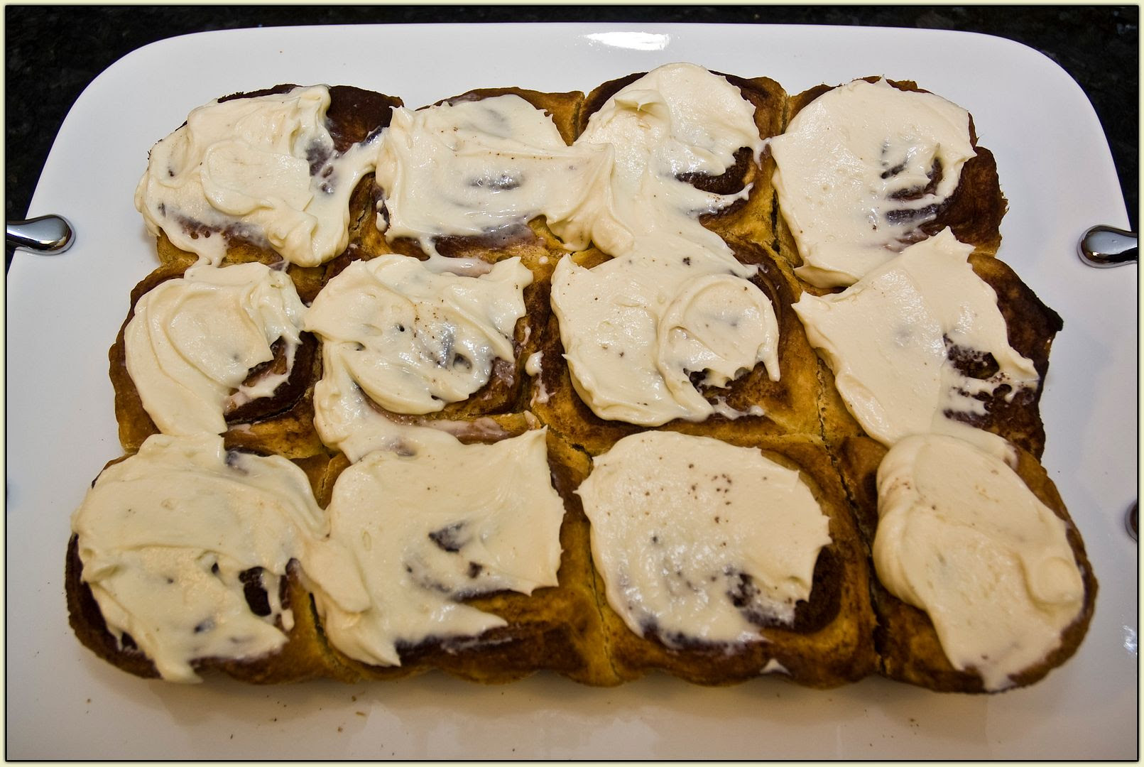 Iced Cinnamon Rolls