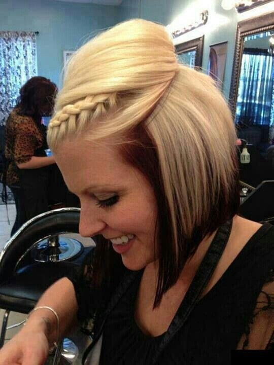 Hairstyles Bob Hairstyles With Color Underneath