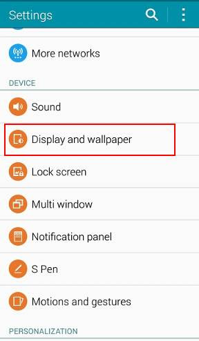 Samsung Galaxy Troubleshooting Guide turn_off_on_touch_key_light_on_Galaxy_Note_4_settings_display