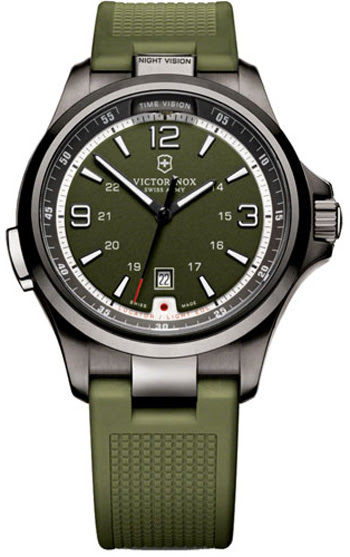 swiss army dual time watch