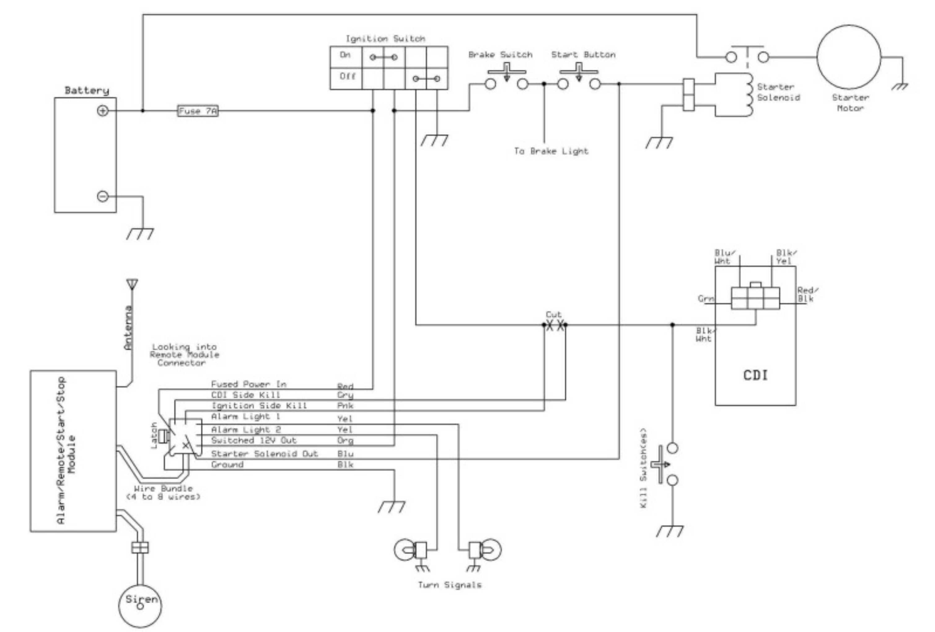 49cc Mini Chopper Wiring Diagram 3 Wire Cdi Box - Wiring Diagram Networks