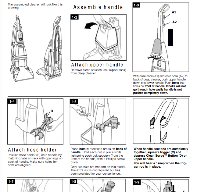 Hoover Spinscrub Manual - facial scrub