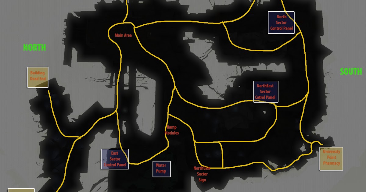 Fallout 4 Vault 88 Map - Large World Map