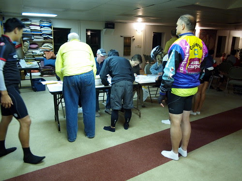 Checking in the morning at Spirit Rock