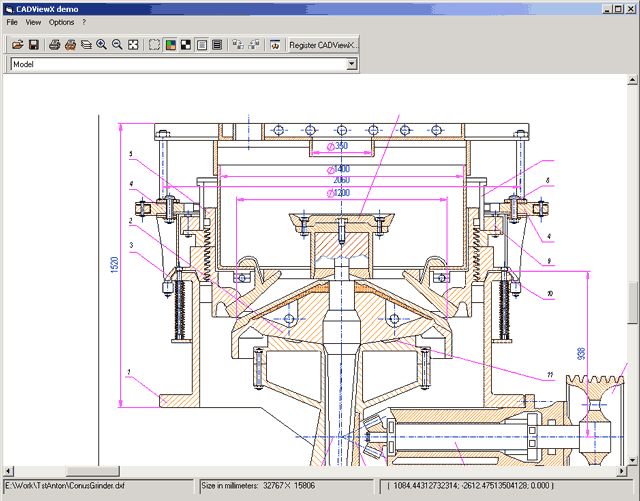 CADViewX: ActiveX for DWG, DXF, PLT, CGM download - AutoCAD DWG