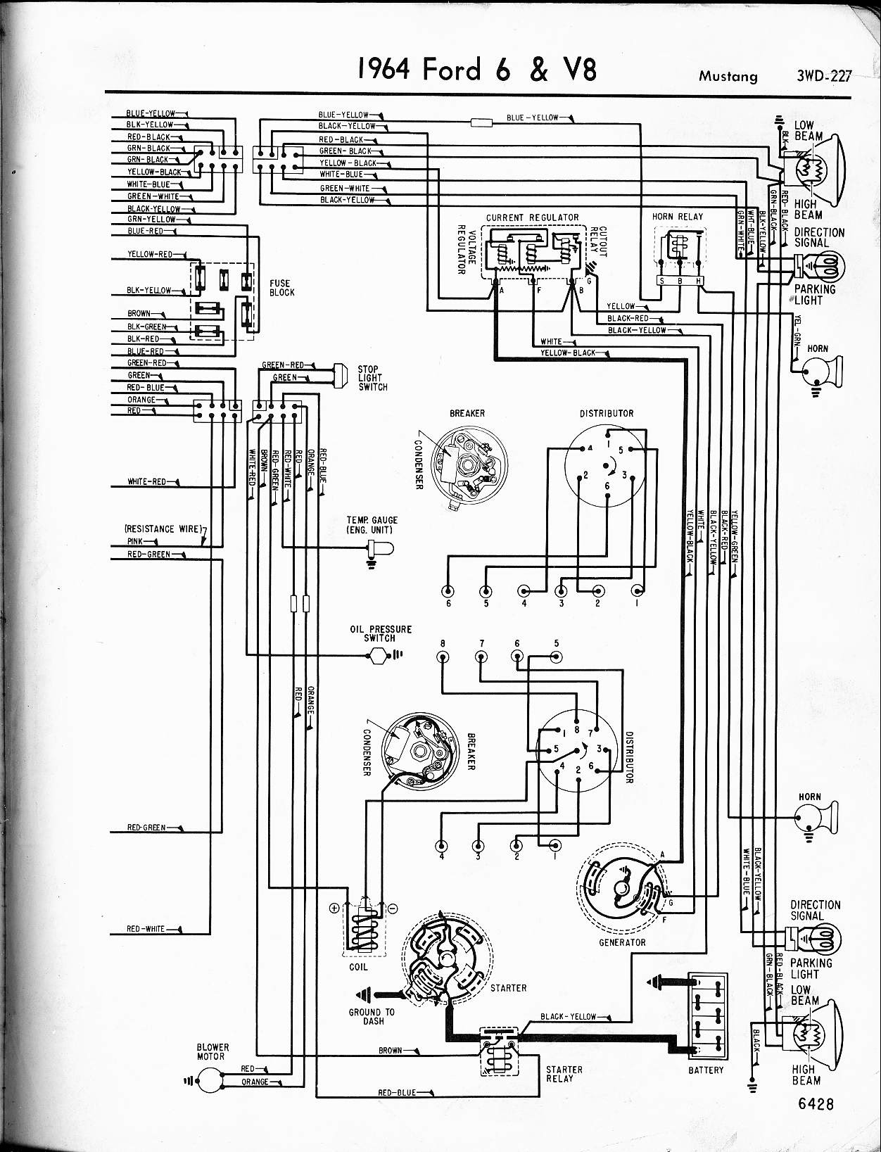 1964 Ford Galaxie Wiring Diagram