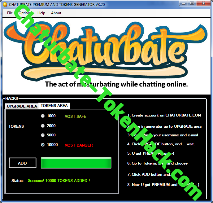 Chaturbate token Hack. Chaturbate token currency Hack. Chaturbate tokens Hack download.