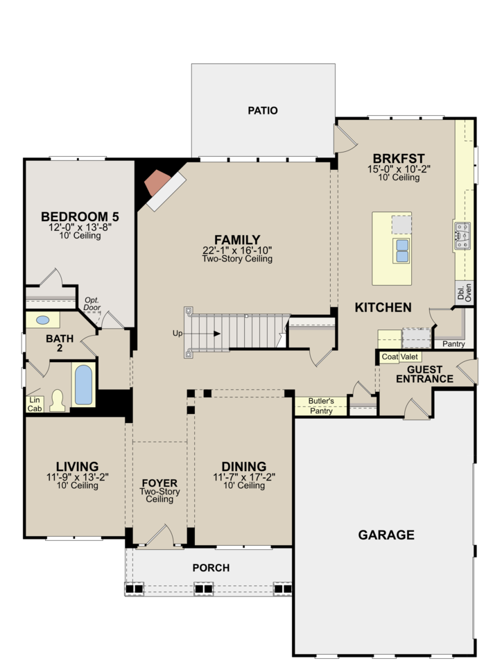 Ryland Homes Floor Plans / Riviera Plan At Estates At