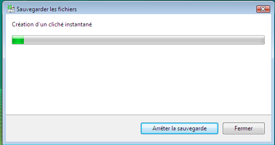 Tutoriel Centre Sauvegarde de Windows Vista/Seven
