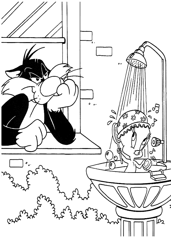 Tweety Bird Coloring Pages | Free World Pics