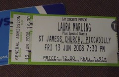 Laura Marling, St James, Piccadilly