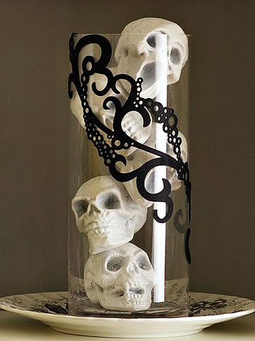 Spooky Skull Arrangement