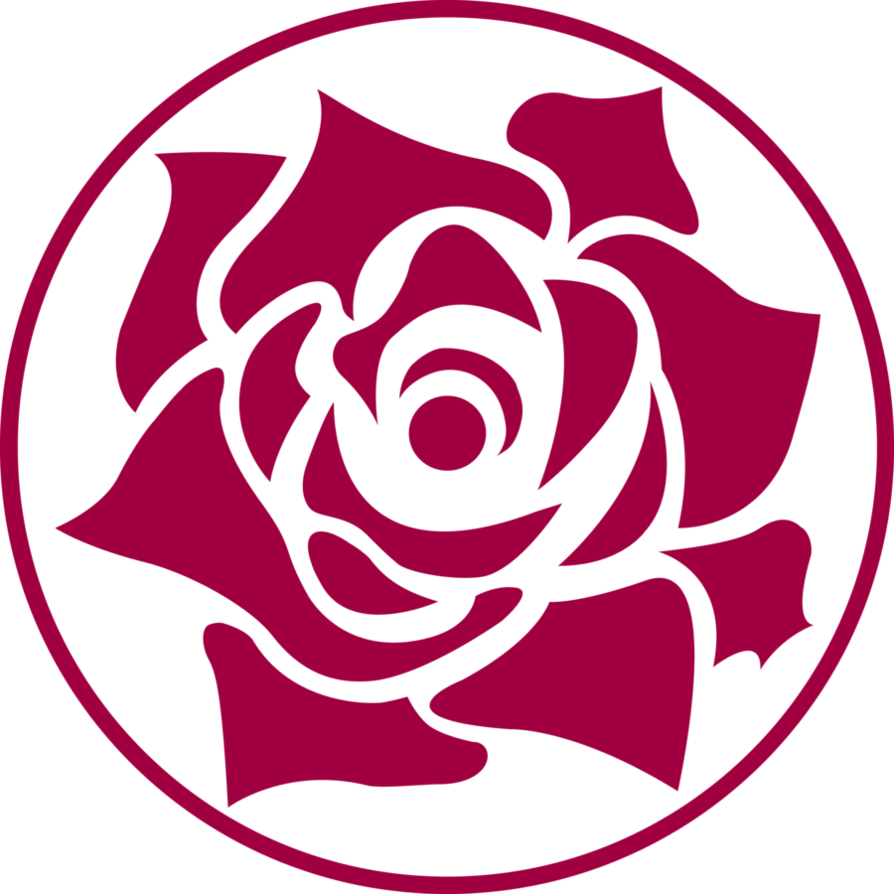 Logo Bunga Mawar Vektor Mawar Ku