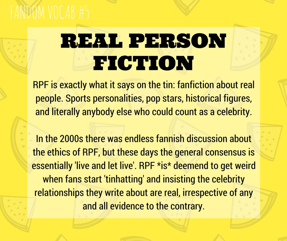 Real Person Fiction