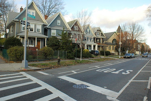 North side of Dorchester Road between Rugby and Marlborough Roads, Ditmas Park West