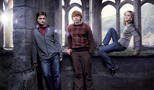 Harry Potter Wallpaper Laptop Golden Trio
