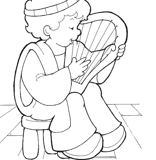 20 Bible Coloring Pages David And Mephibosheth - Free Printable