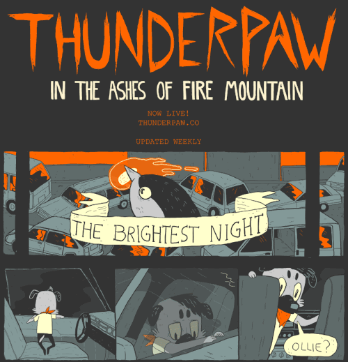 THUNDERPAW IS ON NOW! The first chapter is called The Brightest Night. It will be updated weekly (Tues, Wed, or Thurs) I will announce when it’s updated on here and twitter right away.
Alright everyone go already and check it out!