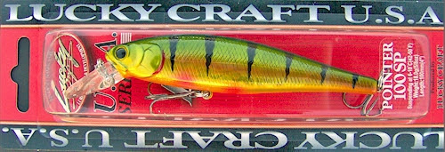 BassdozerStore.com: Lucky Craft Pointer 100 & 100 DD ~ Suspending Jerkbaits