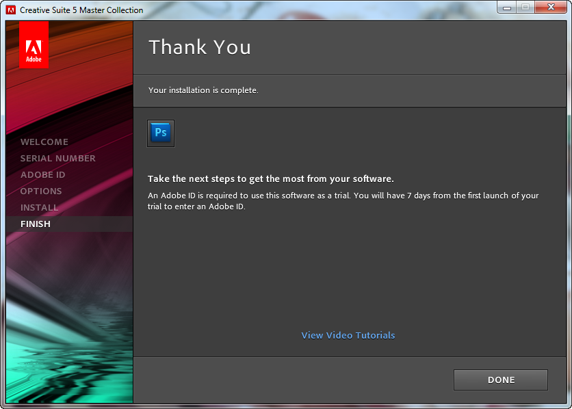 Adobe Photoshop CS5 Extended Final | Crack, keygen, serial có hướng dẫn Adobe Photoshop CS5 Extended Final | Crack, keygen, serial có hướng dẫn