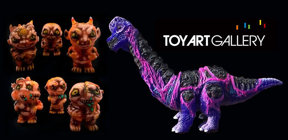 HALLOWEEN RELEASES 2018! New BRACHIOSORES and Mini Miscreants from Toy Art Gallery HALLOWEEN RELEASES 2018! New BRACHIOSORES and Mini Miscreants from Toy Art Gallery