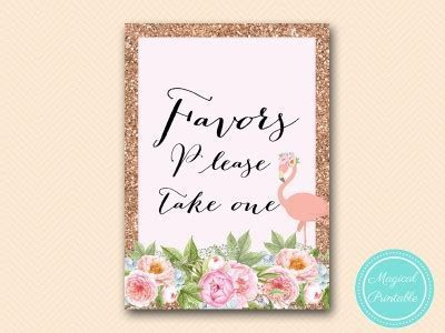 Rose Gold Flamingo Bridal Shower Games Magical Printable Rose Gold Flamingo Bridal Shower Games Magical Printable