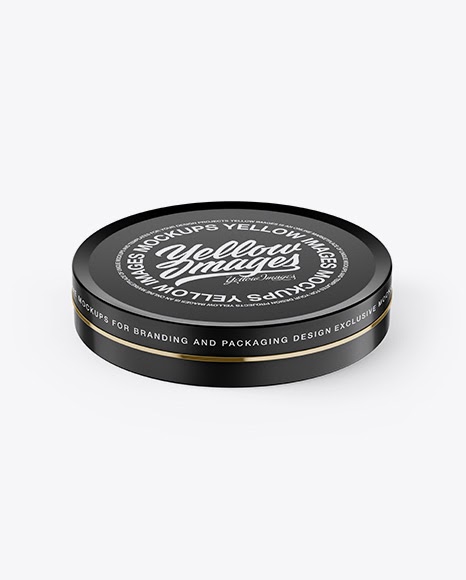 Download Free PSD Mockup Matte Round Cosmetic Jar Mockup Object Mockups - Free PSD Mockup Matte Round ...