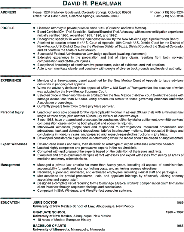 Columbus English Cv Example