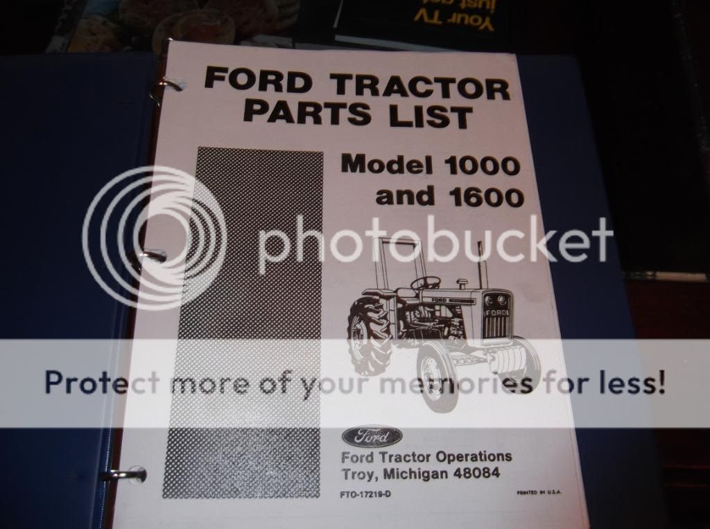 Ford 1600 Tractor Parts Diagram - Drivenhelios