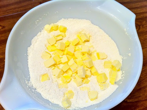 Add Cold Cubed Butter