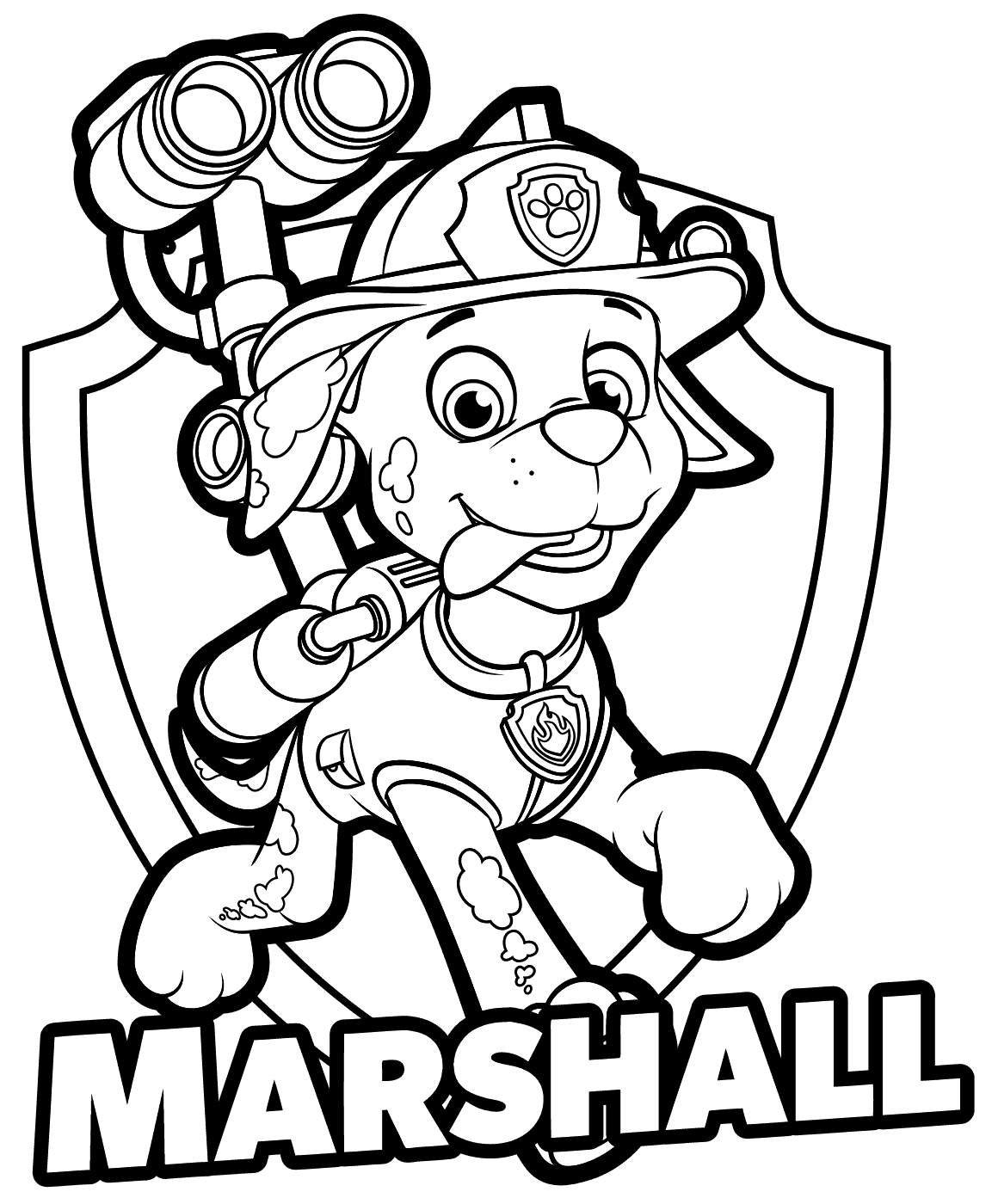 Marshall Psi Patrol Kolorowanka SL