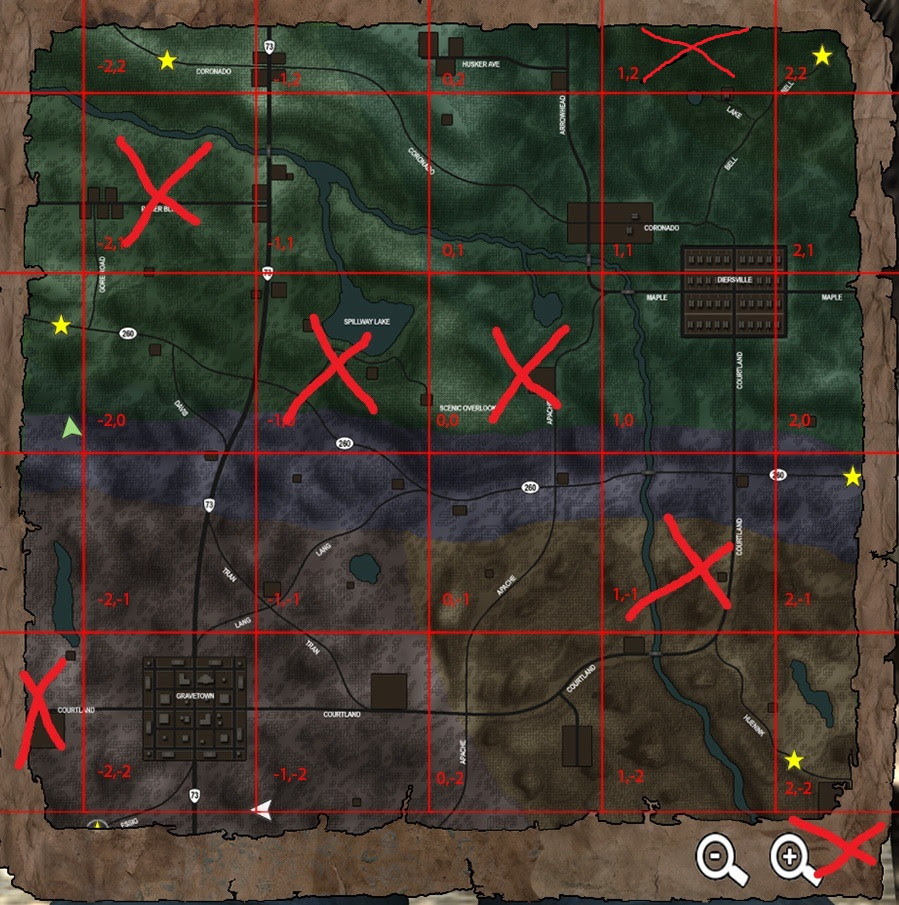 7 Days To Die Trader Map Maping Resources