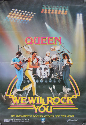 We Will Rock You: Queen Live in Concert, Original Vintage ...