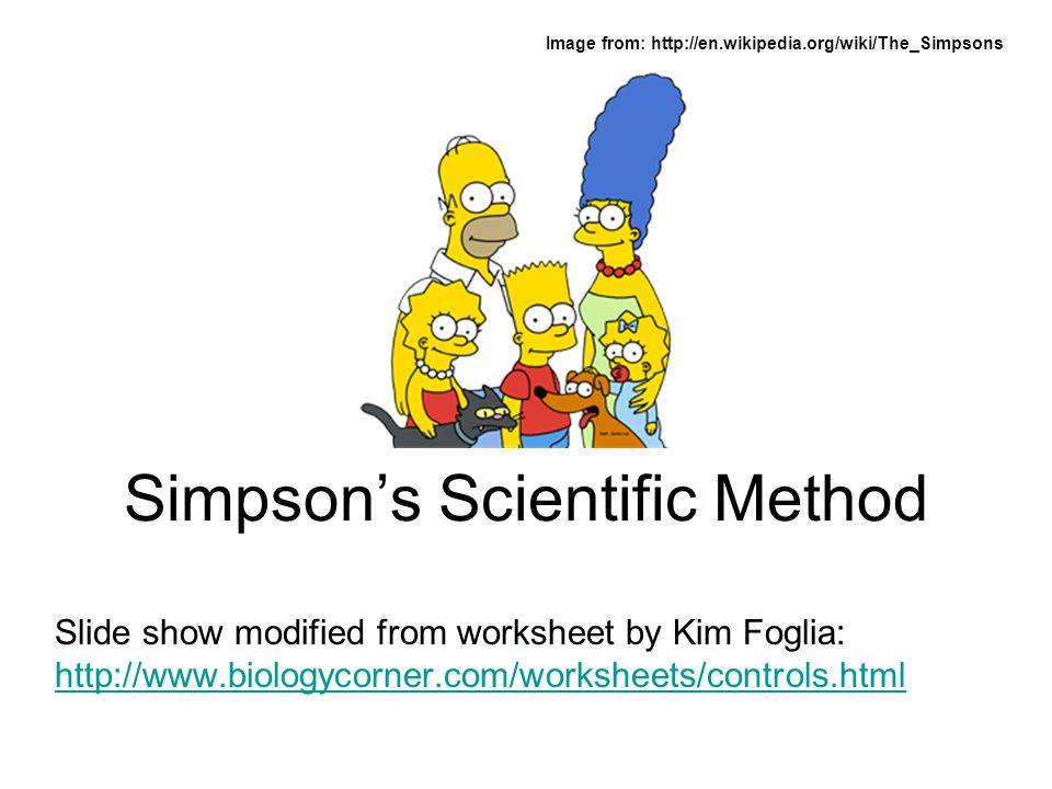 Simpson Science Worksheet Answers - Worksheet List
