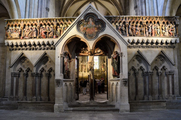 Naumburg Cathedral Choir Screen c. 1250. Source: Wikipedia/Anders Hoernigk