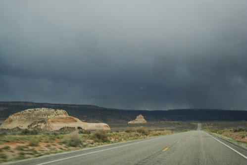 Gold mounds south of Moab
