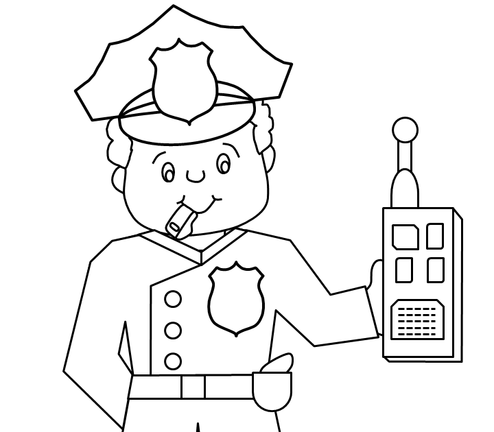Mewarnai Gambar Polisi Lalu Lintas Mewarnai Gambar Baru