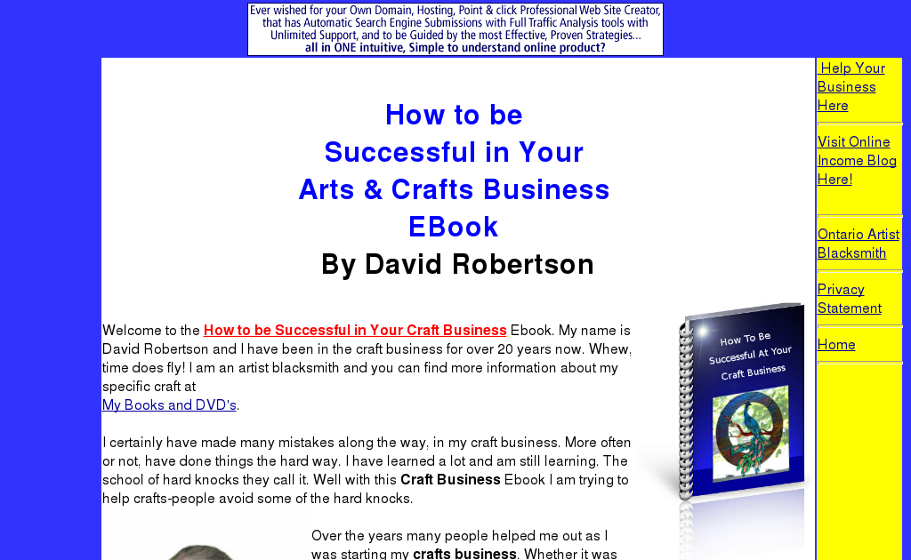 Craft Business Success, How to be Successful In Your Craft Business