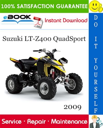 free download 2009 2012 suzuki lt z400 quad sport service